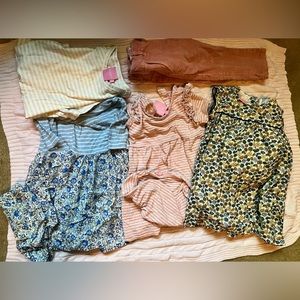 Little English Bisby 18-24 Girl Bundle Floral Dress Pants